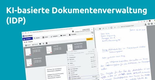 KI-gestützte Dokumentenverarbeitung in DocuWare